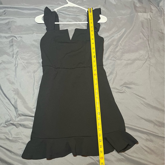 Moa Moa women’s “Little Black Dress” medium V plunge - Picture 3 of 7